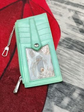 HOBO Linn Leather Credit Card Wallet